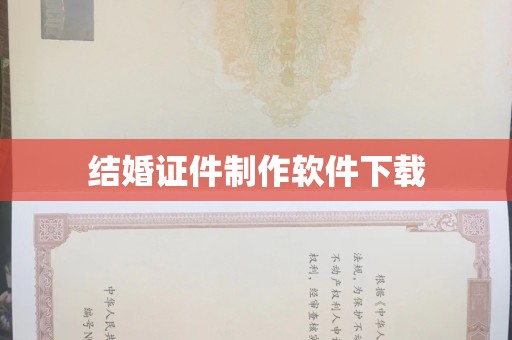 大连结婚证件制作软件下载